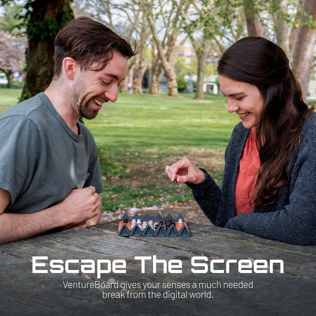 Mini Chess Set – Noir Edition | Portable Travel Chess Board