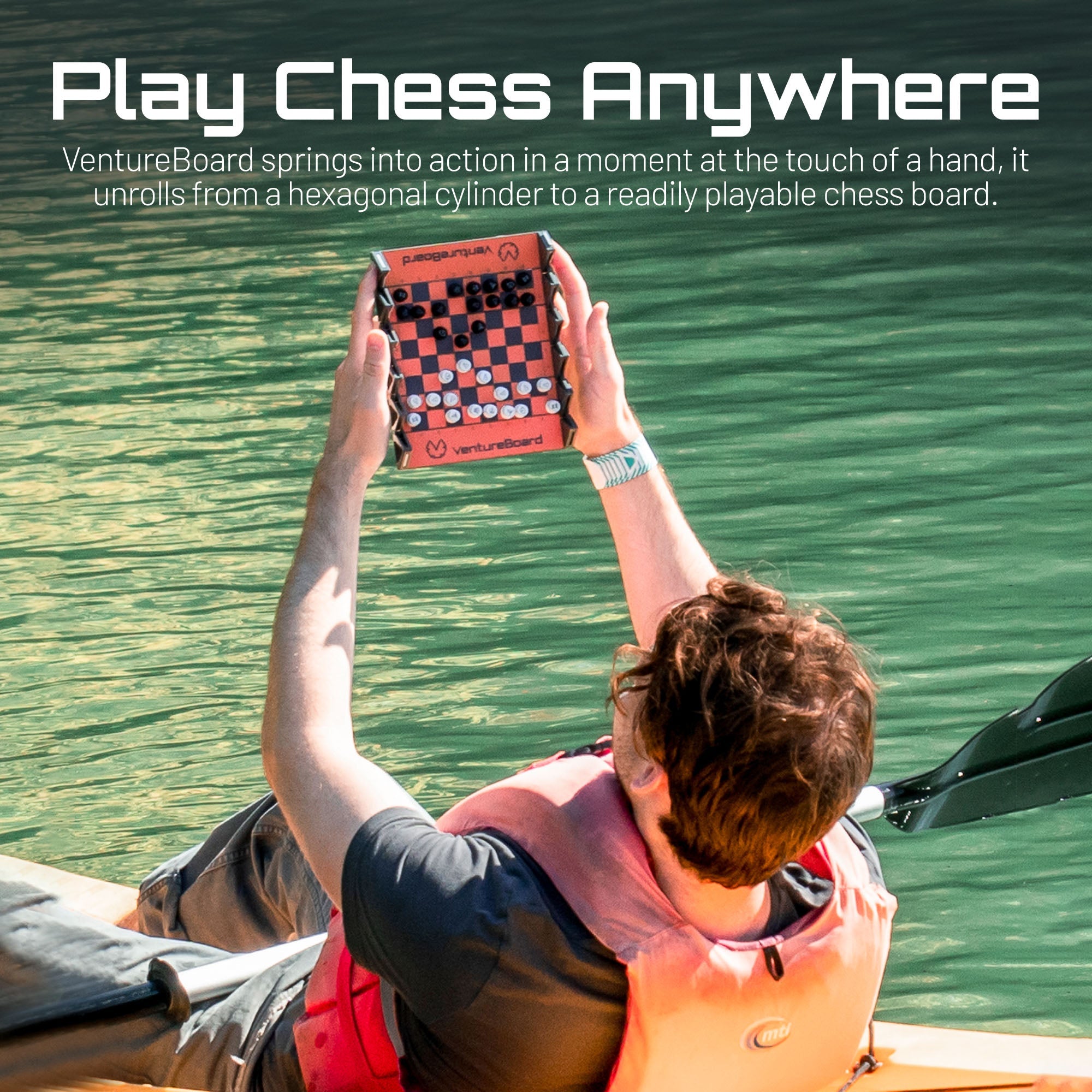 Mini Chess Set – Noir Edition | Portable Travel Chess Board