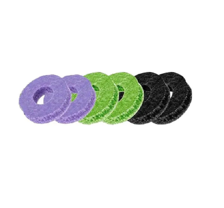 Precision Rings | Aim Assist Motion Control for Playstation 4 (PS4), PS5, Xbox One, XBX, Switch Pro & Scuf Controller (Black/Purple/Green) Console Precision Ring Kits